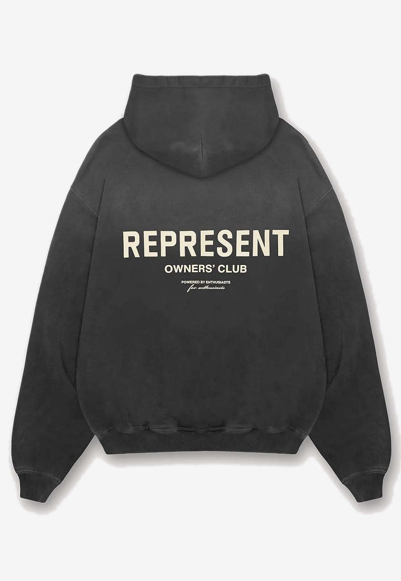 Represent Owner's Club Faded Hooded Sweatshirt Black OCM41113-0330_BLACK