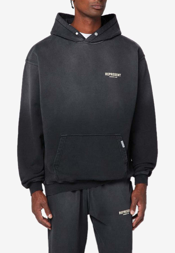 Represent Owners Club Oversized Faded Hoodie Black OCM41113CO/R_REPRE-0330