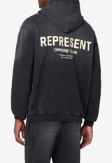 Represent Owners Club Oversized Faded Hoodie Black OCM41113CO/R_REPRE-0330