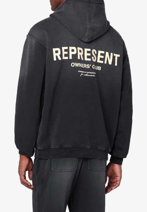 Represent Owners Club Oversized Faded Hoodie Black OCM41113CO/R_REPRE-0330