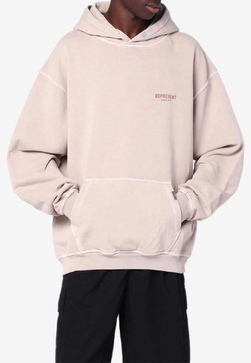 Represent Owners Club Oversized Faded Hoodie Mauve OCM41113DCO/R_REPRE-322