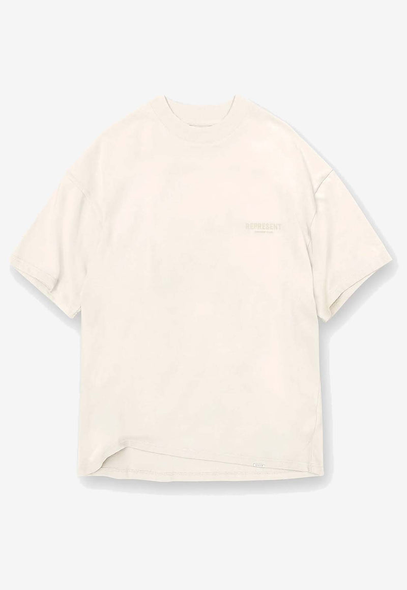 Represent Owner's Club Crewneck T-shirt Cream OCM41114-30_CREAM