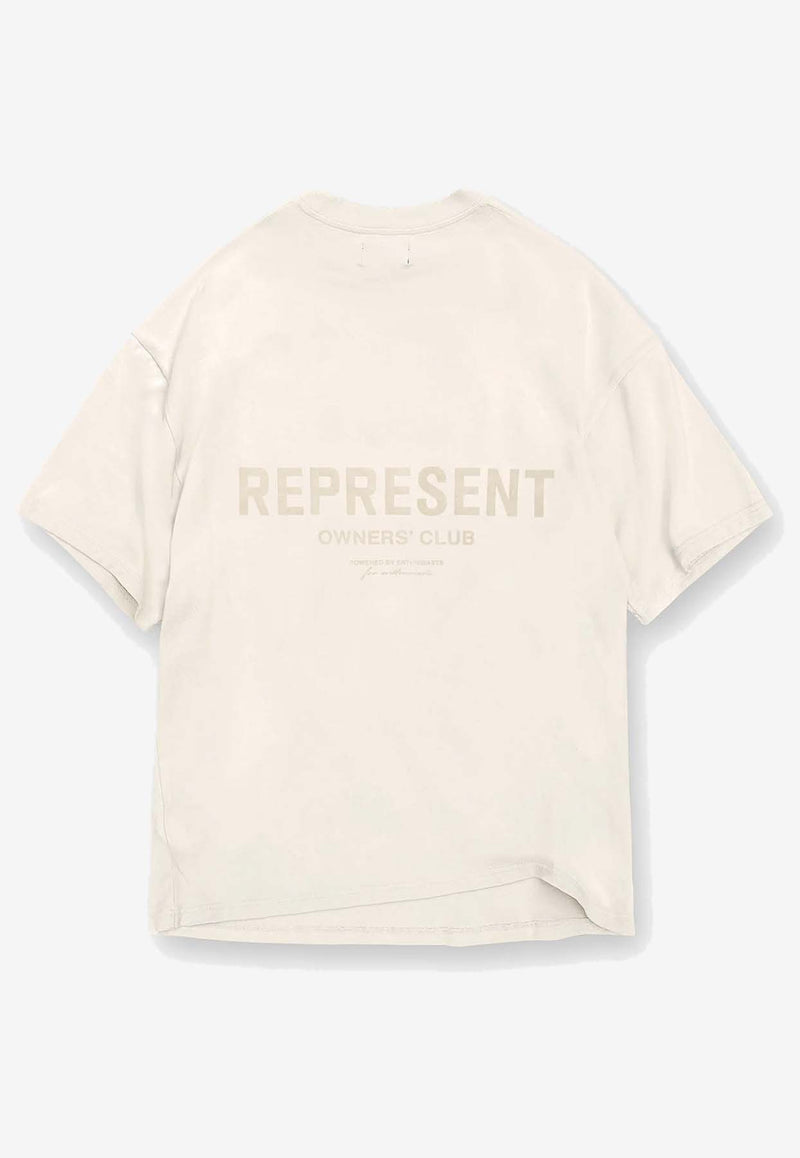 Represent Owner's Club Crewneck T-shirt Cream OCM41114-30_CREAM