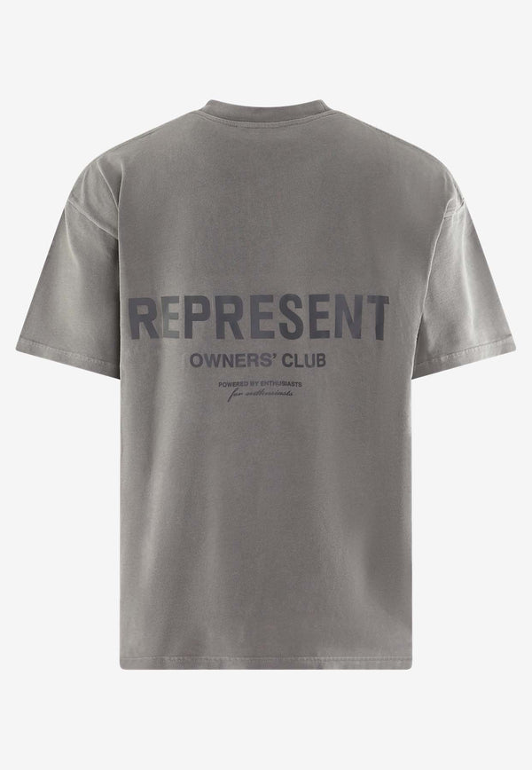 Represent Owner's Club Faded Crewneck T-shirt Gray OCM41114-48_GREY