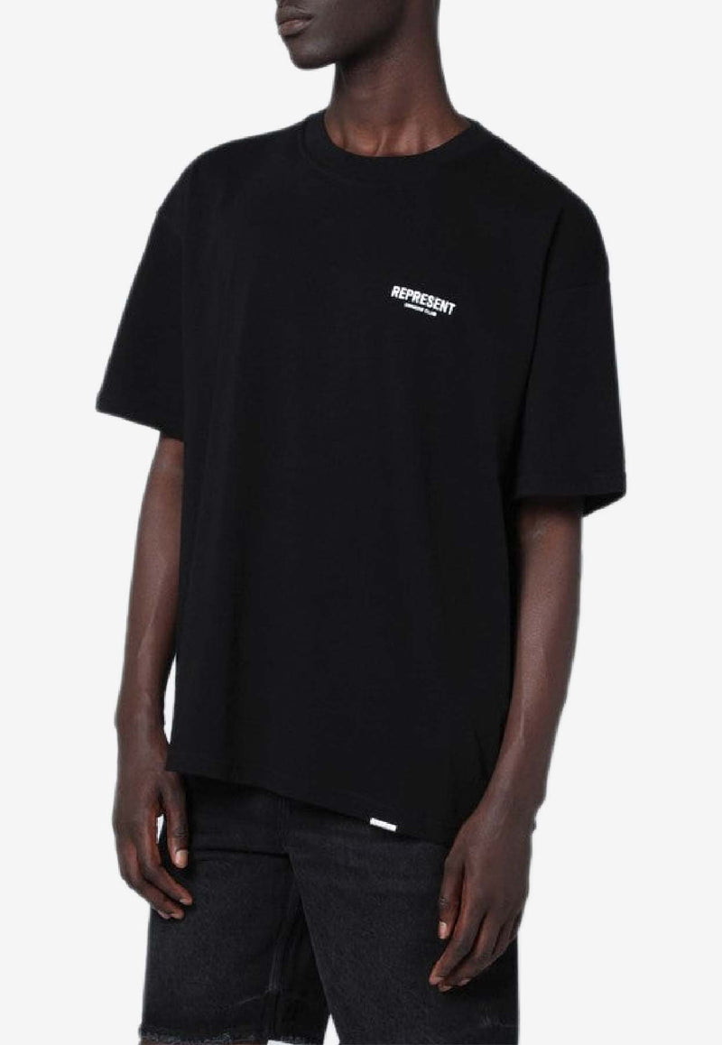 Represent Owners Club Crewneck T-shirt Black OCM41114CO/S_REPRE-001