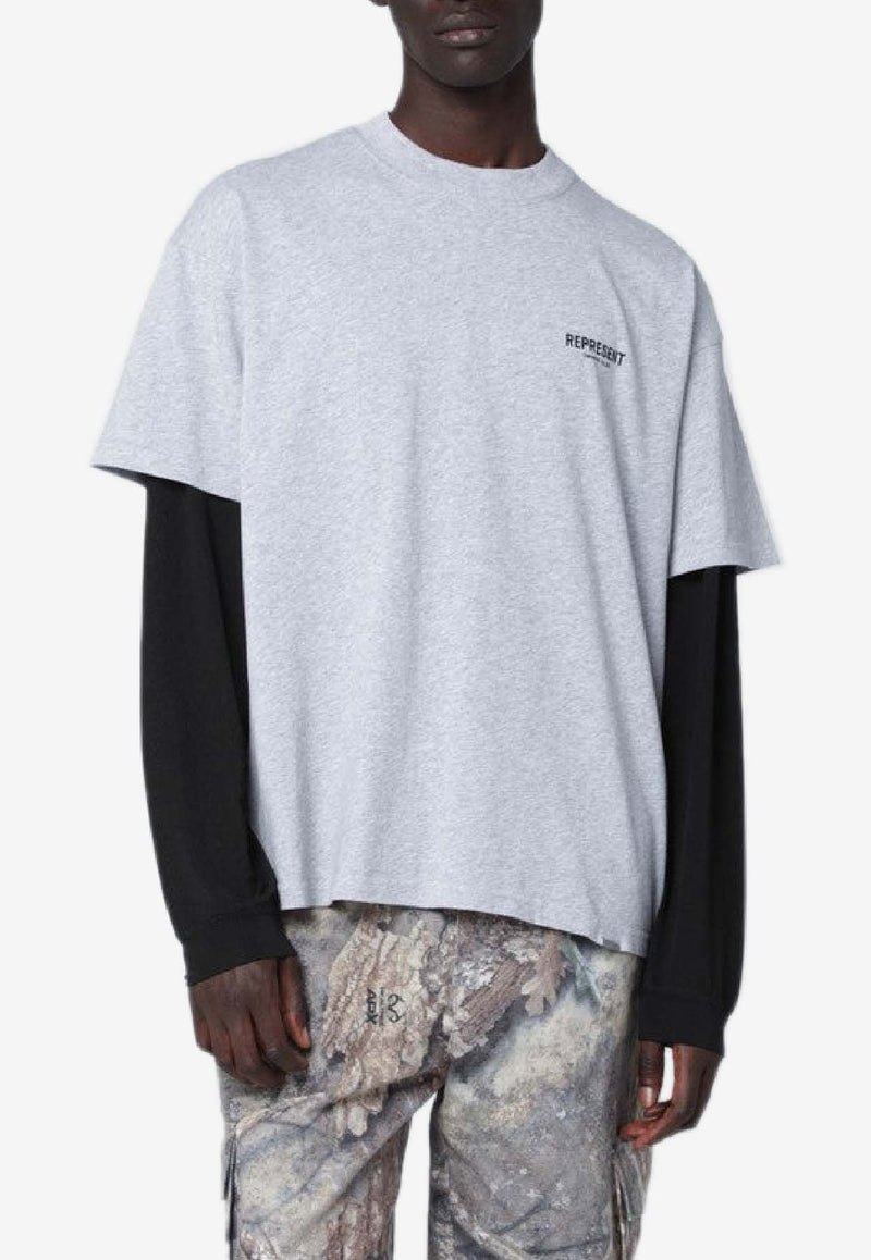 Represent Owners Club Crewneck T-shirt Gray OCM41114CO/S_REPRE-158
