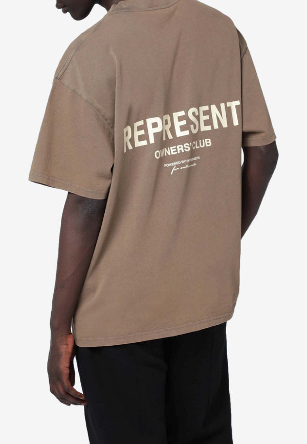 Represent Owners Club Crewneck T-shirt Beige OCM41114CO/S_REPRE-16