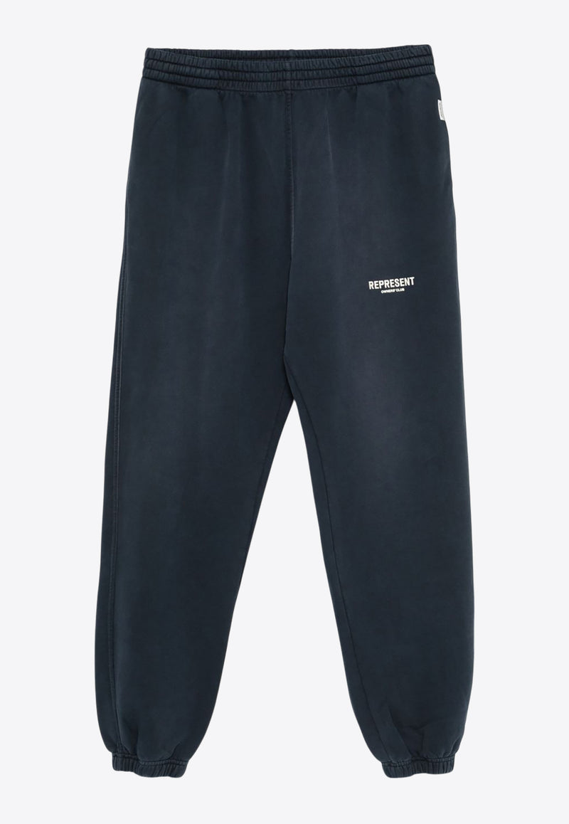 Represent Owners Club Faded Track Pants Blue OCM41116-224_NAVY