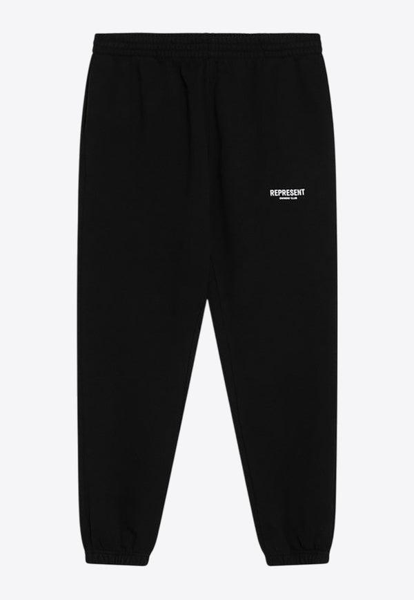Represent Owners Club Logo Track Pants Black OCM41116CO/Q_REPRE-001