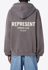 Represent Owners Club Printed Zip-Up Hoodie Gray OCM41122CO/P_REPRE-165