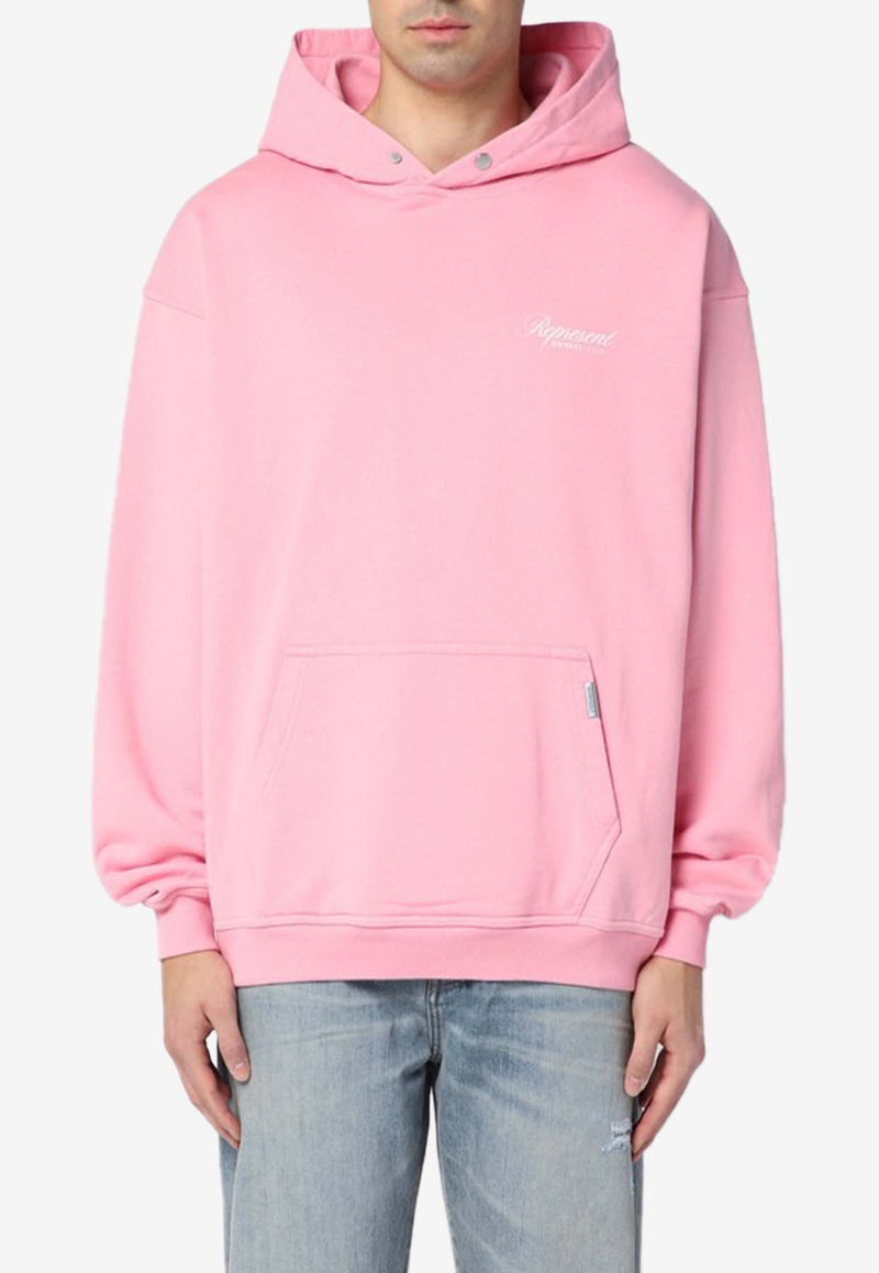 Represent Owners Club Logo Hooded Sweatshirt Pink OCM41200CO/Q_REPRE-518