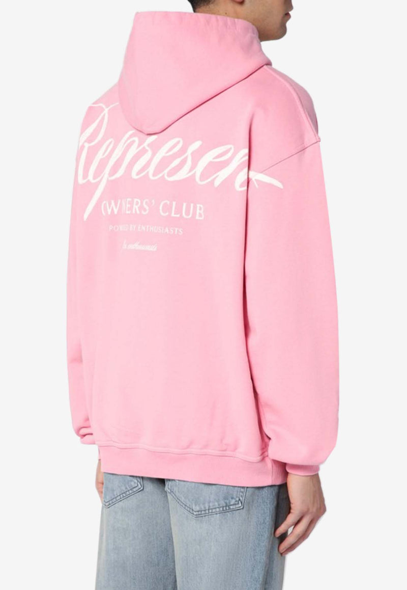 Represent Owners Club Logo Hooded Sweatshirt Pink OCM41200CO/Q_REPRE-518