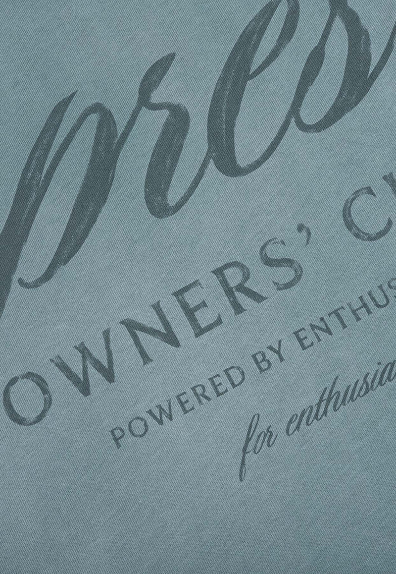 Represent Owner's Club Script Faded T-shirt Green OCM41201-39_GREEN