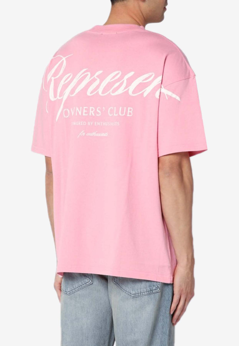 Represent Owners Club Logo T-shirt Pink OCM41201CO/Q_REPRE-518