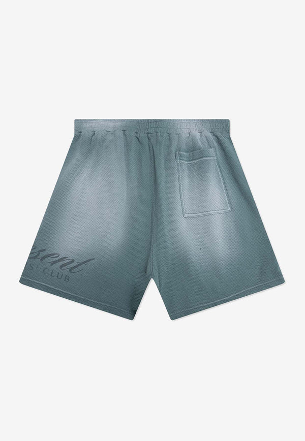 Represent Owner's Club Script Faded Mesh Shorts Green OCM41237-39_GREEN