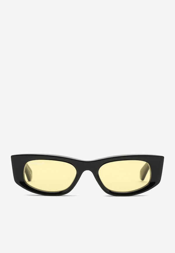 Off-White Matera Rectangular Sunglasses OERI090F23PLA001/N_OFFW-1018