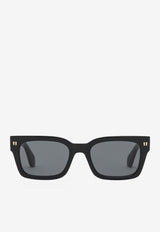 Off-White Midland Square Sunglasses Gray OERI108C99PLA001/Q_OFFW-1307