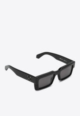 Off-White Moberly Rectangular Logo Sunglasses Gray OERI114S24PLA001/O_OFFW-1007