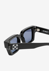 Off-White Virgil Square Sunglasses Blue OERI126S24PLA001/O_OFFW-1040