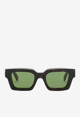 Off-White Virgil Square Sunglasses Green OERI126S24PLA001/O_OFFW-6055