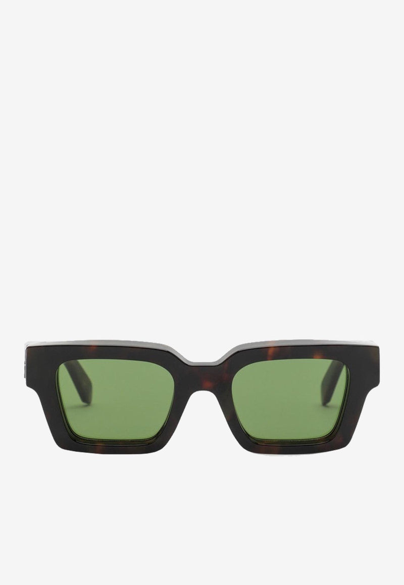 Off-White Virgil Square Sunglasses Green OERI126S24PLA001/O_OFFW-6055