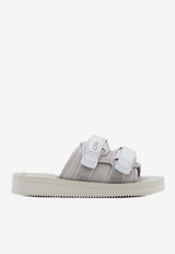 Suicoke Moto Cab Double-Strap Printed Sandals Gray OG056VS_000_GRY