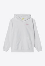 Off-White Kids Girls Arrows Print Hooded Sweatshirt White OGBB002S26FLE003/S_OFFW-1000