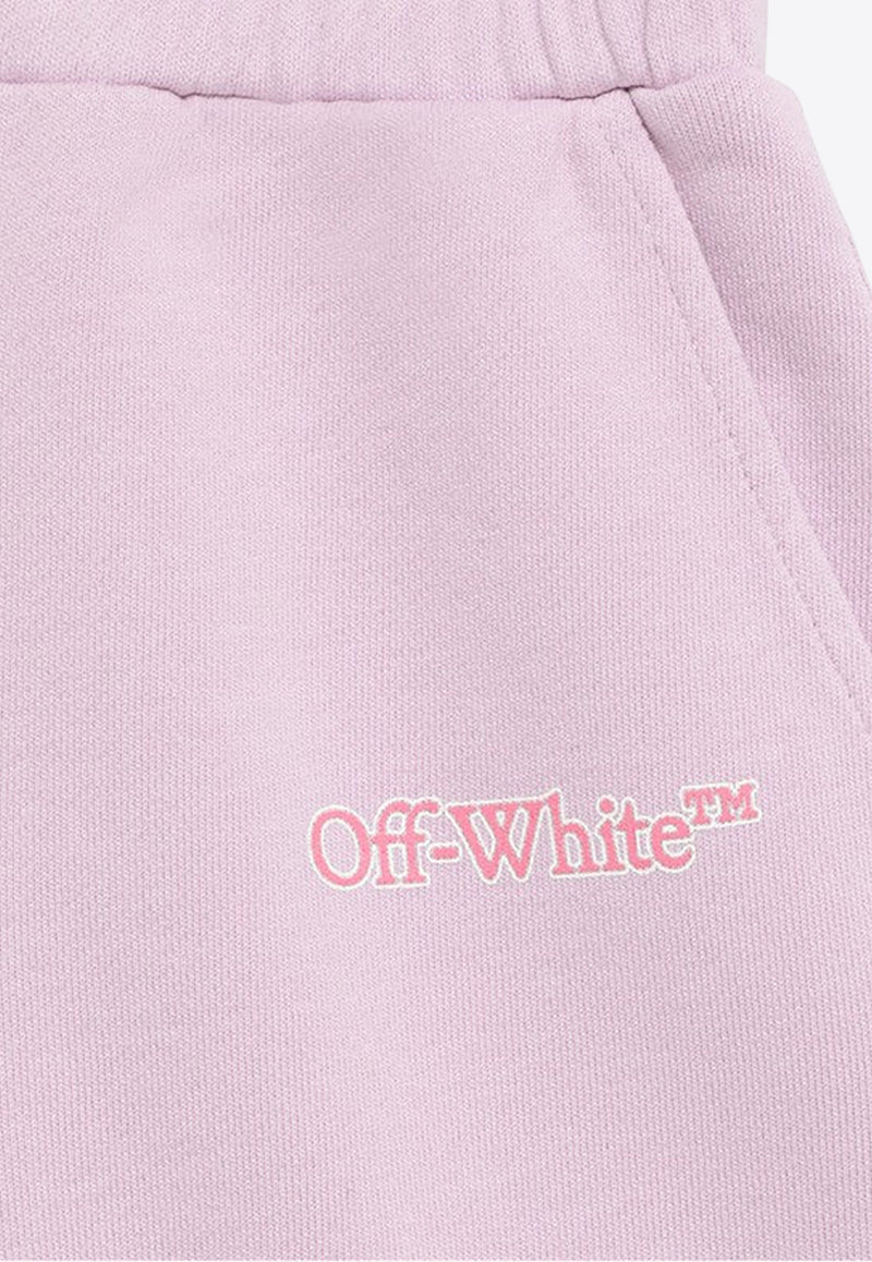 Off-White Kids Girls Big Bookish Shorts OGCI001S24-BFLE001/O_OFFW-3632