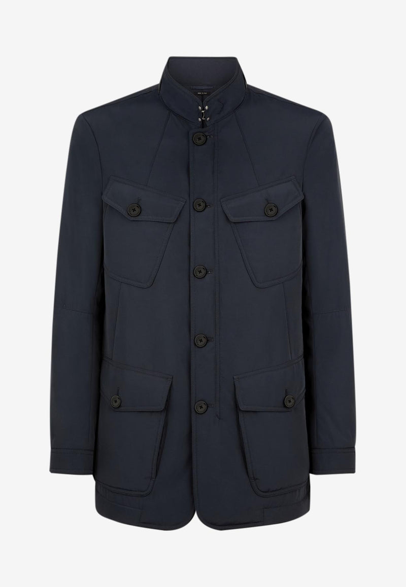 Tom Ford Micro Ottoman Military Jacket OJM014-FMN063 HB830