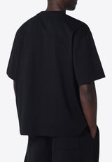 Off-White Big Bookish Skate Logo T-shirt Black OMAA120C99JER008/S_OFFW-1001