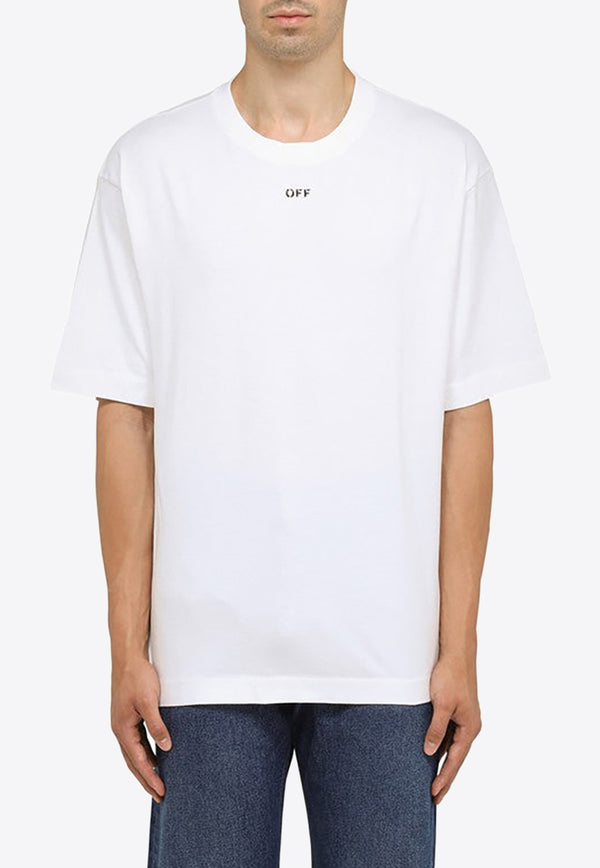 Off-White Off Stamp Oversized T-shirt White OMAA120F23JER001/N_OFFW-0110