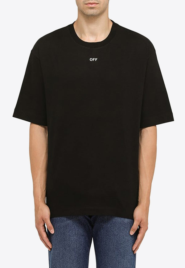 Off-White Off Stamp Oversized T-shirt Black OMAA120F23JER001/N_OFFW-1001