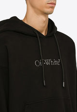 Off-White Diagonal Bit Hooded Sweatshirt Black OMBB085F23FLE018/N_OFFW-1001