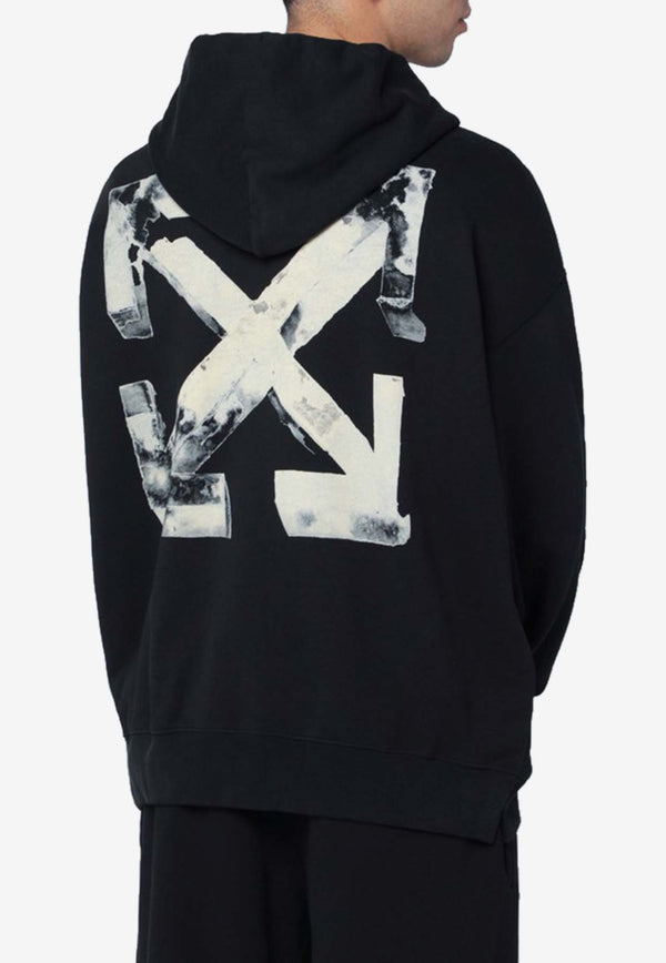 Off-White Skate Cloudy Arrow Hooded Sweatshirt Black OMBB085F25FLE00L/R_OFFW-1019