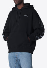 Off-White Metal Arrow Hooded Sweatshirt Black OMBB085S26FLE001/S_OFFW-0001