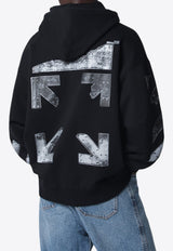 Off-White Metal Arrow Hooded Sweatshirt Black OMBB085S26FLE001/S_OFFW-0001