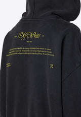 Off-White Bacchus Print Hooded Sweatshirt Black OMBB118F24FLE004/P_OFFW-1065