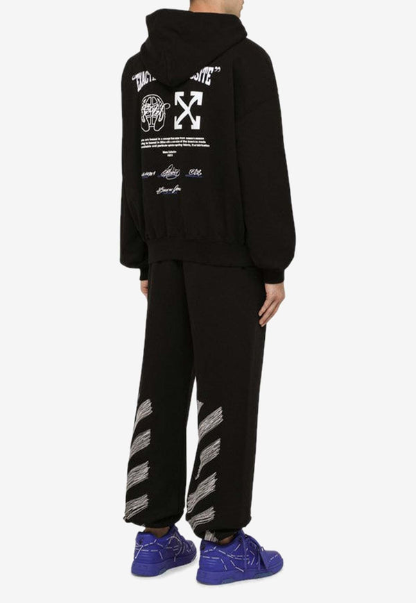 Off-White Logo-Embroidered Track Pants OMCH029S23FLE006/M_OFFW-1001
