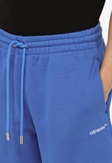 Off-White Arrow Bermuda Shorts Blue OMCI013S24FLE001/O_OFFW-4601