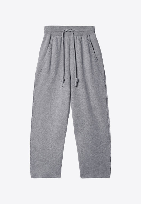 Off-White Lounge Knitted Pants OMHG014S23KNI001-0600 Gray