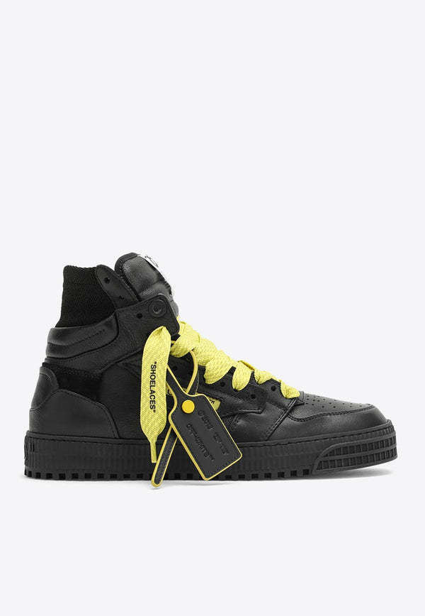 Off-White Off Court 3.0 High-Top Sneakers Black OMIA065S24LEA004/O_OFFW-1019