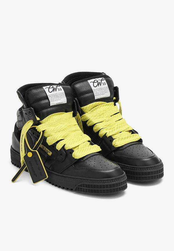 Off-White Off Court 3.0 High-Top Sneakers Black OMIA065S24LEA004/O_OFFW-1019