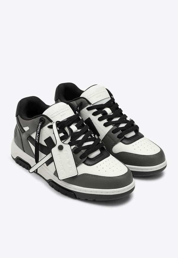 Off-White Out Of Office Low-Top Sneakers  Gray OMIA189C99LEA013/Q_OFFW-0710