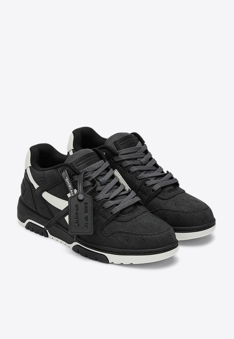 Off-White Out of Office Low-Top Sneakers Black OMIA189F24LEA00C/P_OFFW-1001