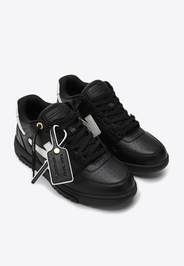 Off-White Out Of Office Basket Low-Top Sneakers Black OMIA189F24LEA00D/P_OFFW-1001