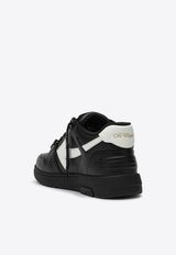 Off-White Out Of Office Basket Low-Top Sneakers Black OMIA189F24LEA00D/P_OFFW-1001