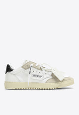 Off-White 5.0 Leather Low-Top Sneakers OMIA227C99FAB005/O_OFFW-0110