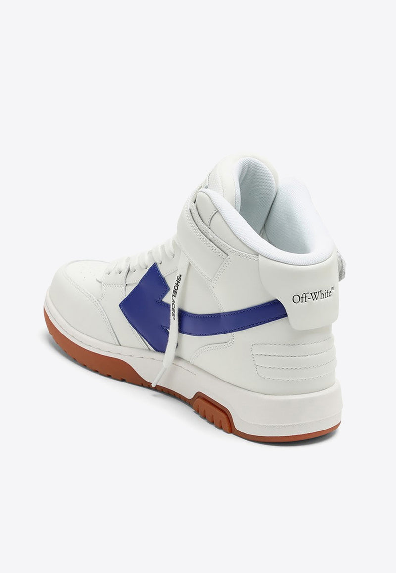 Off-White Leather High-Top Sneakers OMIA259F23LEA003/N_OFFW-0169