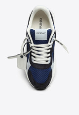 Off-White Low Kick Leather Sneakers Blue OMIA289S24LEA001/O_OFFW-4840