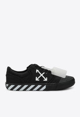 Off-White New Low Vulcanized Sneakers Black OMIA2A2F25FAB001/R_OFFW-1001